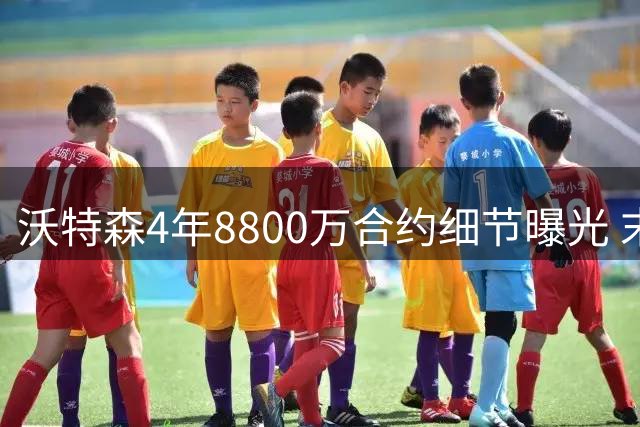 沃特森4年8800万合约细节曝光 末年为球员选项